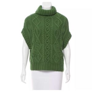 Kate Spade green knit sweater small